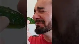 Candy Store Challenge: Pickle Candy Reaction! #shorts