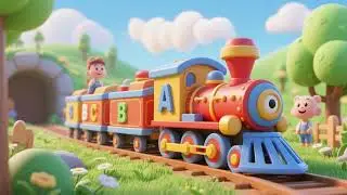 Alphabet Train Explorer 🚂🔤 | Learn ABC Letters & Phonics | Kids Nursery Rhymes