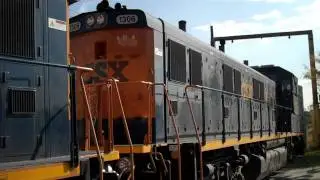 CSX GenSet 2 Locomotive No. 1304 & 1306 Hunt's Point Market with Conrail Caboose