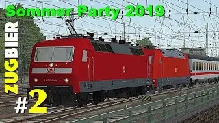 #ZugBier Sommerparty 2019 | Teil 2 | ZuSi BR120 - Düsseldorf nach Köln