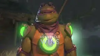 Donatello ninja de nueva York vs Power girl alterno
