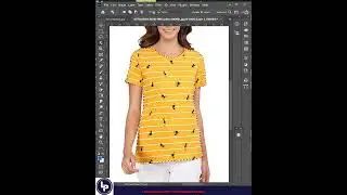Remove patterns in a shirt magic #photoshop #shorts