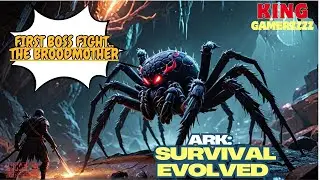 🔴 LIVE -  First Boss Fight.. THE BROODMOTHER Ark Survival's!🦖🔥(DAY-23) #multiplayer
