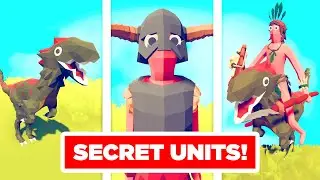 Как разблокировать СЕКРЕТНЫЕ ЮНИТЫ в Totally Accurate Battle Simulator! (Raptor Rider, Raptor, Sh...