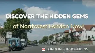 Golders Green to Finchley Central Drive | Northwest London Busy Streets