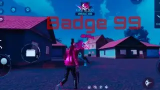 Garena free fire night custom gameplay with op badge 99 shayari