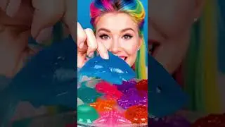 Gummy Jelly Sea Creature Shark Candy! 🐬⭐️🐠 #asmr #4k