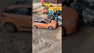Hyundai i20 diecast scale model car miniature Unboxing | Extreme mud offroading test #automobile