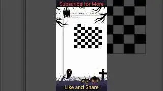 Draw Chess Board with Python Turtle 