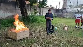 Breve de extra&ccedil;&atilde;o de como usar o extintor em spray da FOGO ZERO