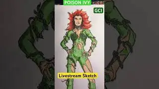 POISON IVY / DC COMICS / GCI STUDIOS / LIVESTREAM CLIP #batman #dccomics