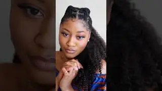 Loc Style: Ponytail extension #locs #locstyles #naturalhair #shorts