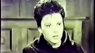 Judy Garland's 1961  Judgement At Nuremburg  Television Interview