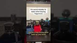 The worst mistake to make when buying fragrances #cologne #fragrance #perfume