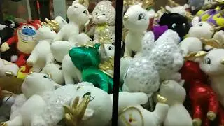 GREEN AND WHITE DEER - Claw Machine Wins! Skill Crane Winning