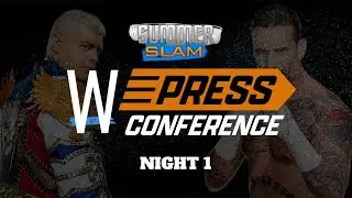 WWE CJ UNIVERSE MODE | SummerSlam 2025 Night 1 | PRESS CONFERENCE 
