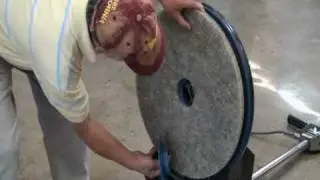 20' Janilink Ultra High Speed Floor Buffer (1600 RPM) www.Janilink.com