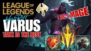 WILD RIFT: ( SEASON 12 ) VARUS AS A TOP LANE LEADING MY ENEMY TO QUIT TOP LANE