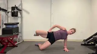 Side Plank Hip Extension w/ Abduction Hold