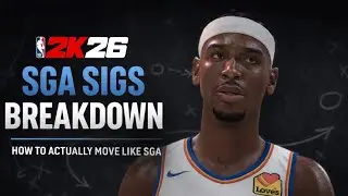Как двигаться, как Шай Гилджес-Александр в NBA 2K26 | Анализ SGA Sigs (Move Monday)
