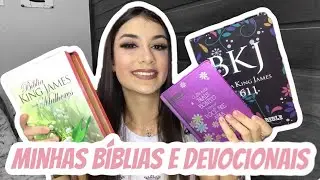 MOSTRANDO MINHAS BÍBLIAS E DEVOCIONAIS✨ pt 2