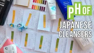 TESTING PH OF JAPANESE CLEANSERS! | Finding a Japanese Low pH cleanser 🇯🇵