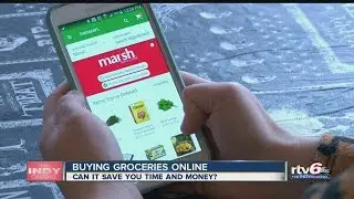 Buying groceries online