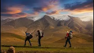 Trekking M&acute;Goun MGoun جبل مجون Megdaz Tessaout Gorges du M&acute;Goun Gargantas de M'Goun  وديان المغون
