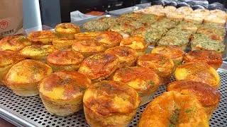 World's Spiciest Bread!? Korean Street Food Delight: Spicy Pork & Cheese Bread (Must-Try!)