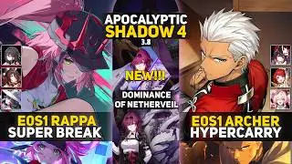 E0S1 Rappa Super Break & E1S1 Archer Hypercarry | Apocalyptic Shadow 4 APOC 4 | Honkai Star Rail 3.8