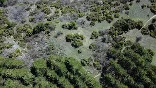 Drone Footage. Vodno Mountain. Skopje, Macedonia