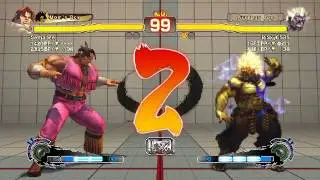 Ultra Street Fighter IV battle: T. Hawk vs Oni