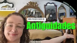 TOUR NA RUA DOS ANTIQUÁRIOS #antiguidades #antiquario #cadeiras #lojadeantiguidades