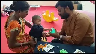 Devlopmental delay baby  treatement at our DEIC CENTER