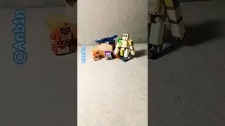 Фигурки Lego Minecraft! (Звук не мой) #funny #lego #minecraft #trending #reels