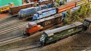 #56 Model railroad tour at Brian's