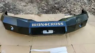 The Iron Cross Winch Bumper has arrived.