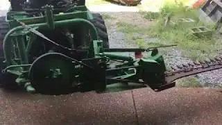 Sickle mower operation with a wobble box