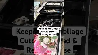 Collage Organization Hack! How I Store My Paper Scraps Like a Pro