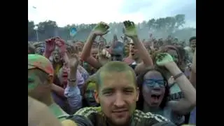 Фестиваль красок Холи [Подборка 3в1, часть 1] ColorFest Екатеринбург 11 июля 2015