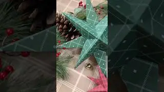 DIY Holiday Paper Stars #christmascrafts