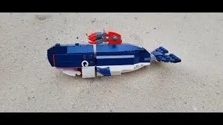 Lego Creator 31088 Wieloryb z Mała Kałamarnicą
