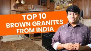 Top 10 Brown Granites from India | Perfect for Kitchens, Exteriors & Architectural Projects