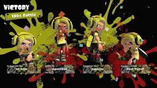 100x win for team frye! #splatoon3 #teamfrye #splatfest #100xbattle