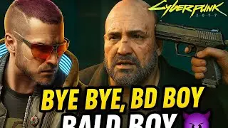 Bald guy had it coming, Kurl's end |