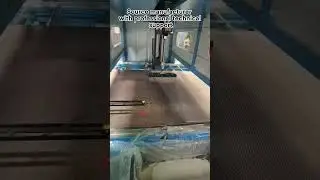 Automatic Moving Dispensing Machine for Aluminum Composite Panel #Insulation panels #Eps #Xps