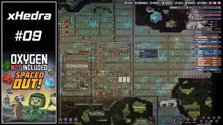 Oxygen Not Included E09 First Mutant Seed, Cold Liquid Temp Mng, Glass, Steel & Solar Power 14/45