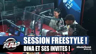 Dina - Session freestyle avec C'est MK & i300 ! #PlanèteRap