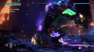 Horizon Zero Dawn-Frozen Wilds (primer encuentro con un garra-ardiente)