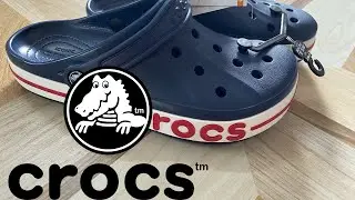 Unisex crocs || Navy Blue Bayaband Clogs || UNBOXING